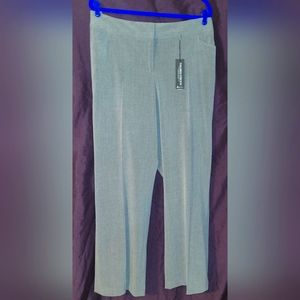 Lane Bryant The Lena NWT Gray Classic Trouser 18 Moderately Curvy Tailor Stretch